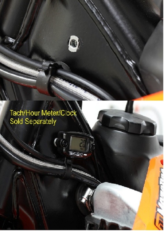 Urenteller > WORKS CONN. Hour Meter Mount for 37200 Van Dijck